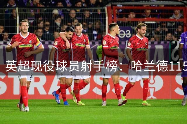 英超现役球员射手榜：哈兰德115球居首，拉什福德89球位居第5